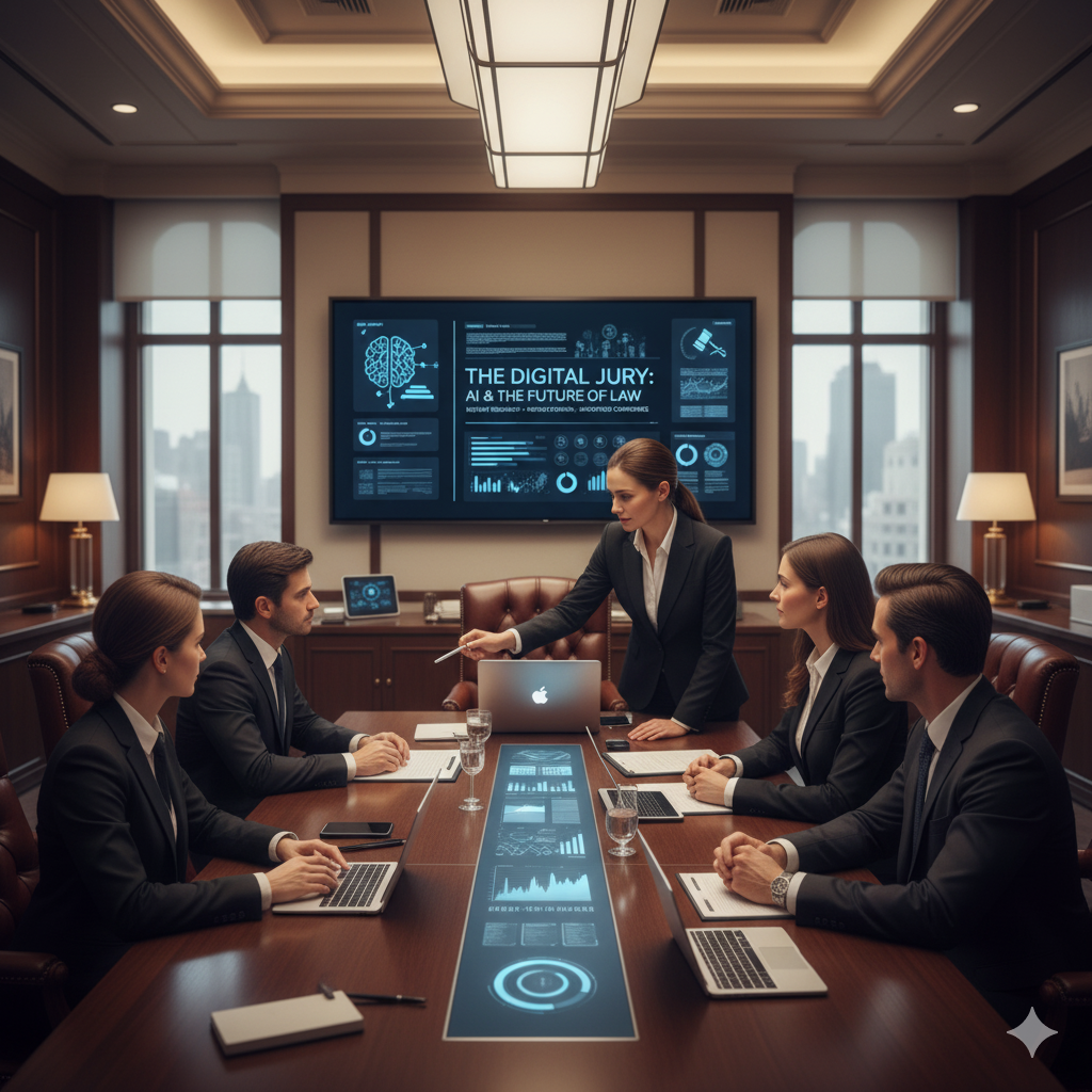 The Digital Robe: How AI is Revolutionizing Law Firms